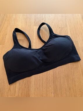 TrueKind 2XL Black Daily Comfort Wireless Shaper Bra